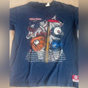 Vintage Atlanta Braves T Shirt